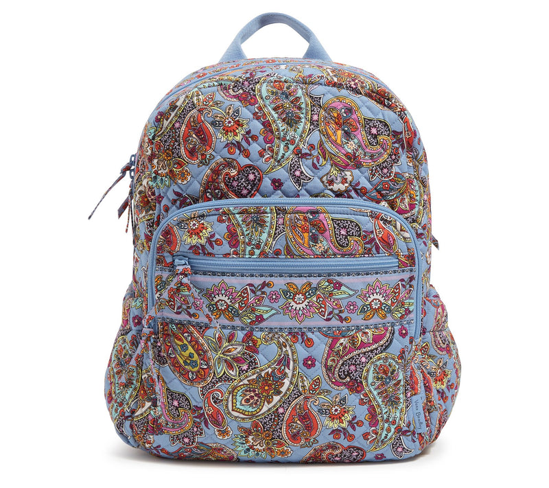 Vera Bradley Printed Recycled Cotton Campus Backpack — View 41