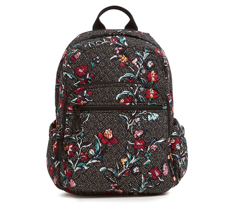 Vera Bradley Printed Recycled Cotton Campus Backpack — View 45