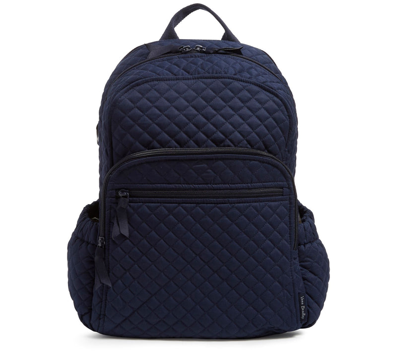 Vera Bradley Printed Recycled Cotton Campus Backpack — View 90