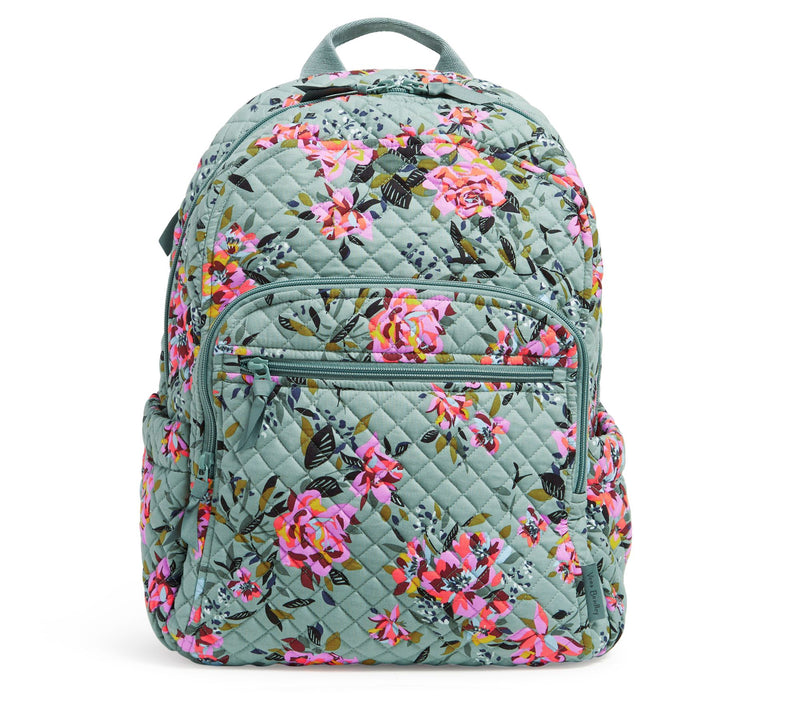 Vera Bradley Printed Recycled Cotton Campus Backpack — View 31