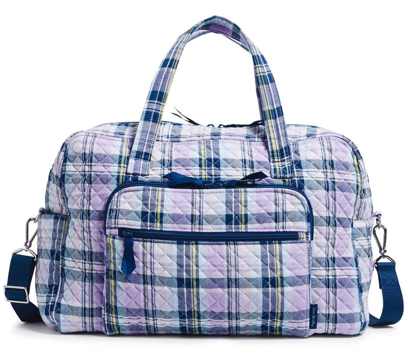 Vera Bradley Printed Recycled Cotton Weekenderavel Bag — View 6