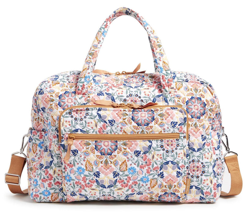Vera Bradley Printed Recycled Cotton Weekenderavel Bag — View 28