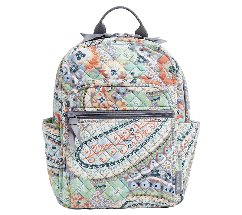Vera Bradley Printed Cotton Small Backpack — View 15