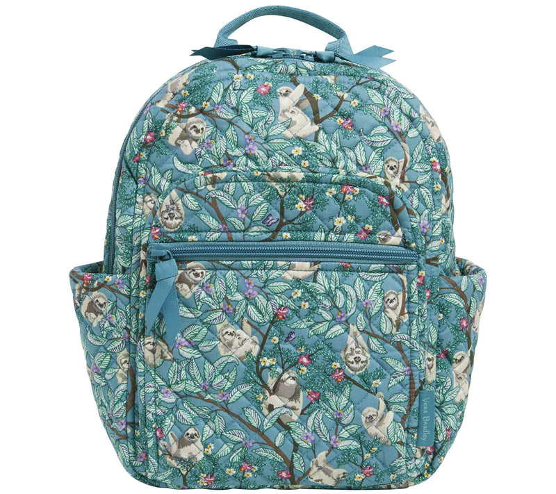 Vera Bradley Printed Cotton Small Backpack — View 11