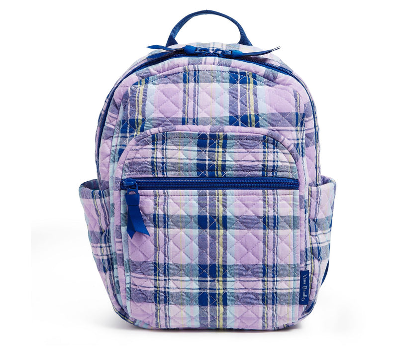 Vera Bradley Printed Cotton Small Backpack — View 7
