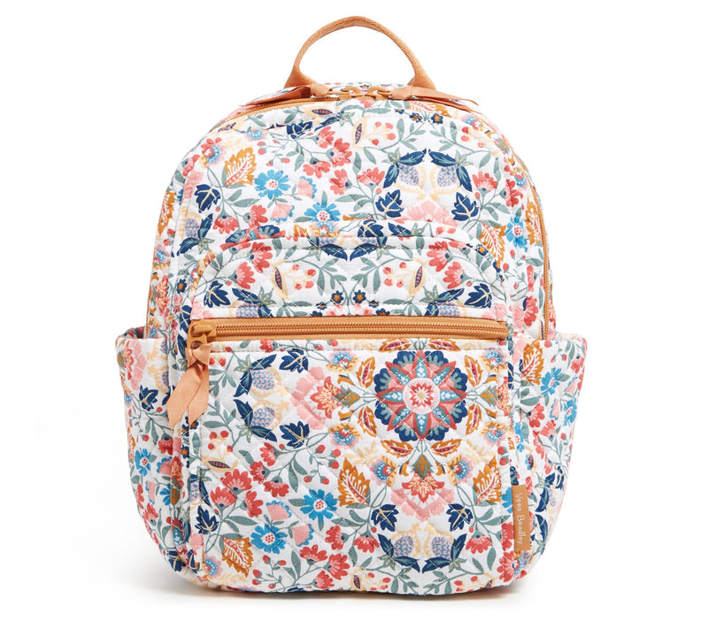 Vera Bradley Printed Cotton Small Backpack — View 21