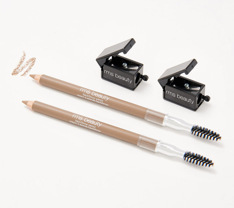RMS Beauty Back2Brow Eyebrow Pencil Duo with Sharpener — View 4
