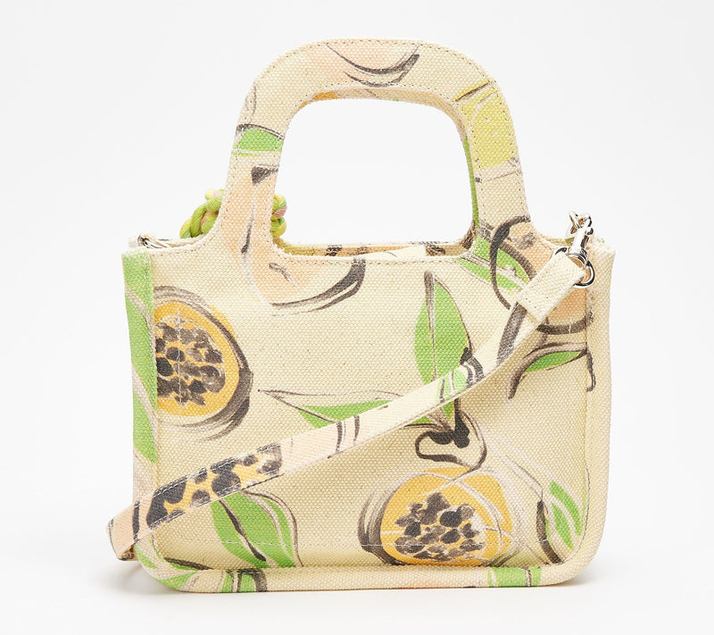 Vince Camuto Printed Small Canvas Tote- Oriel — View 7