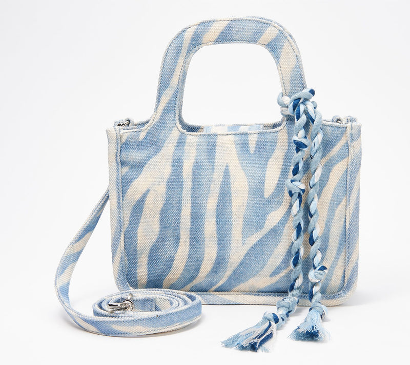 Vince Camuto Printed Small Canvas Tote- Oriel — View 11
