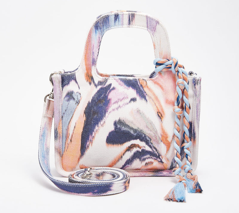 Vince Camuto Printed Small Canvas Tote- Oriel — View 13