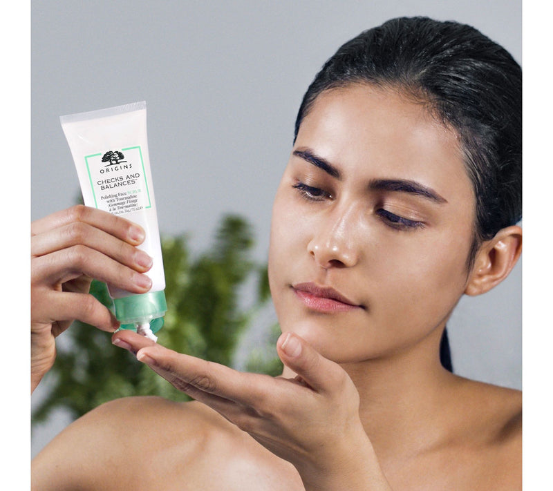 Origins Checks and Balances Polishing Face Scrub — View 3