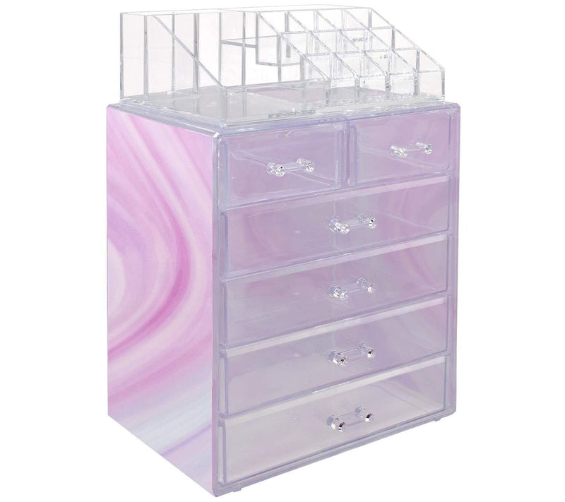 Sorbus Makeup and Jewelry  Case - 4 Large, 2 Sm all Drawers — Main view