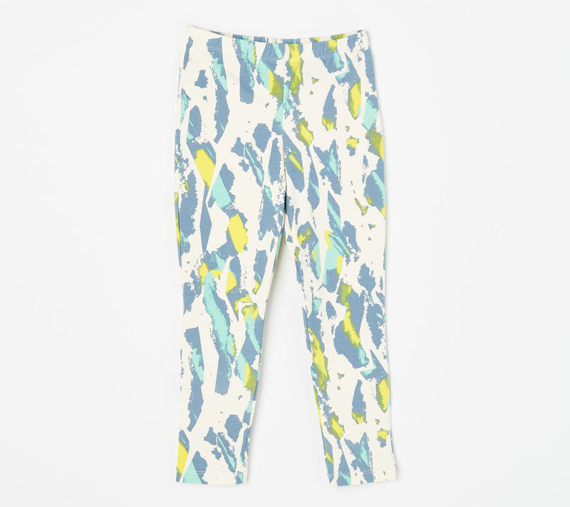 Women with Control Printed Girl's Legging — Main view