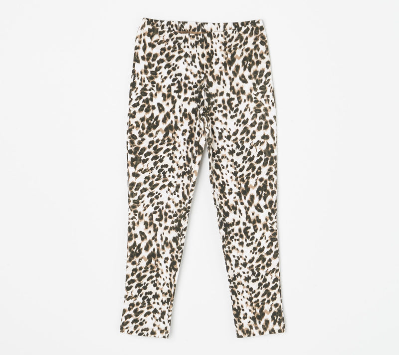 Women with Control Printed Girl's Legging — View 5
