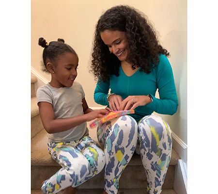 Women with Control Printed Girl's Legging — View 14
