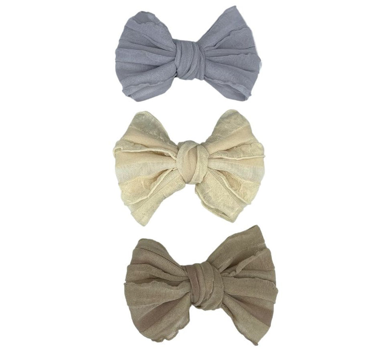 Headbands of Hope Baby Clip / Bow Set of 3 — View 10