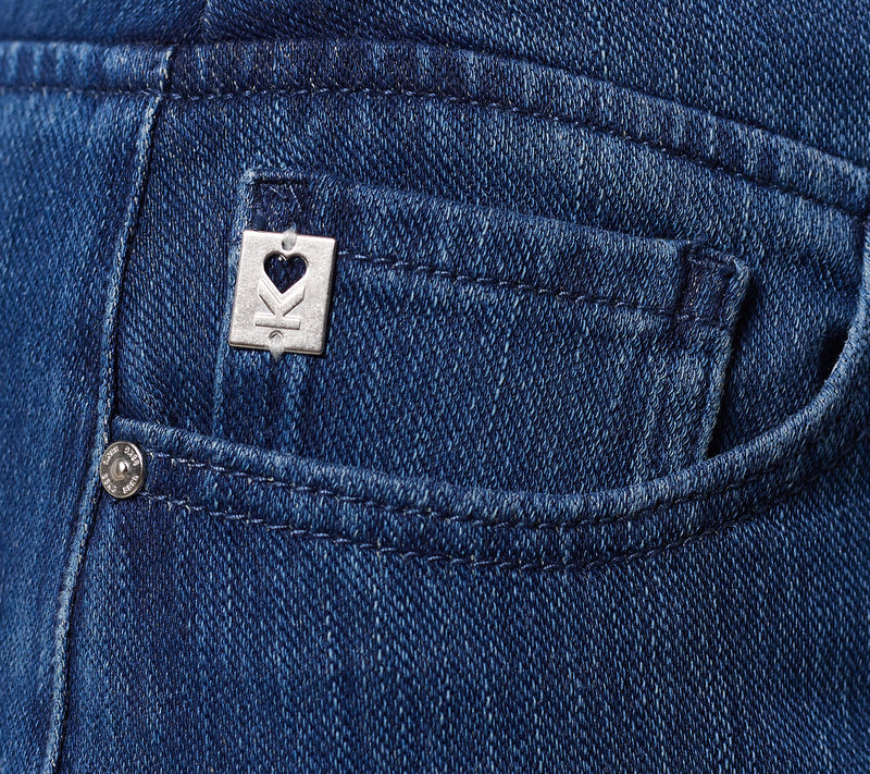 Belle by Kim Gravel Petite Flexibelle Capri Jeans — View 16