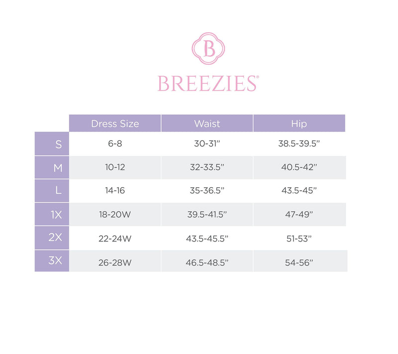 Breezies Set of 4 Cotton Long Line Panty Pack — View 14