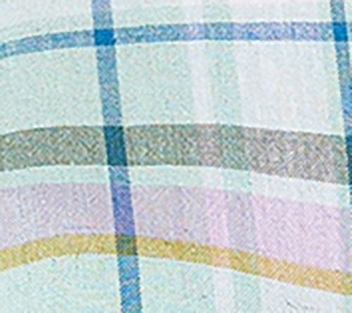Candace Cameron Bure Petite Linen Blend Button- Front Shirt — View 2