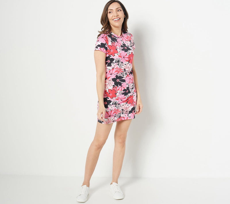 Juicy Couture Baby French Terry Lounge T-Shirt Dress — View 2