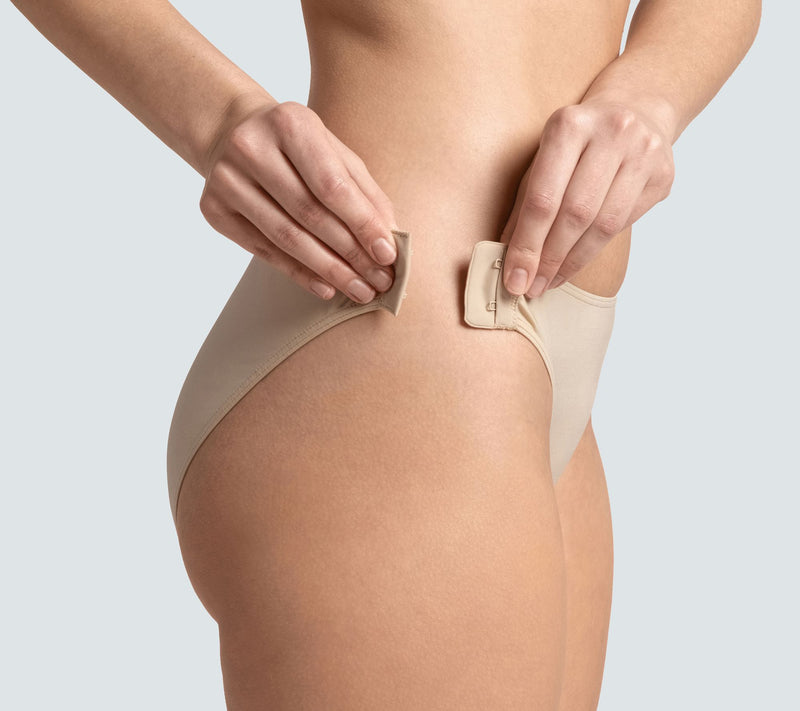 Slick Chicks Adaptive Brief Underwear Beige — Main view