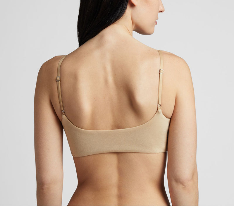 Slick Chicks Adaptive Side Fastener Bra - Beige — View 5