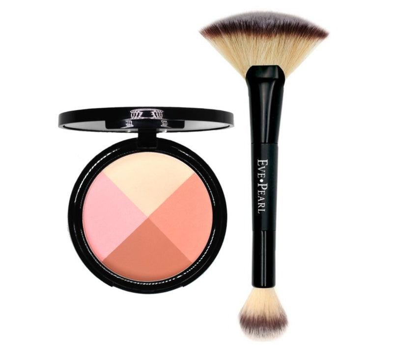 EVE PEARL Ultimate Face Compact & 204 Fan Brush — View 5