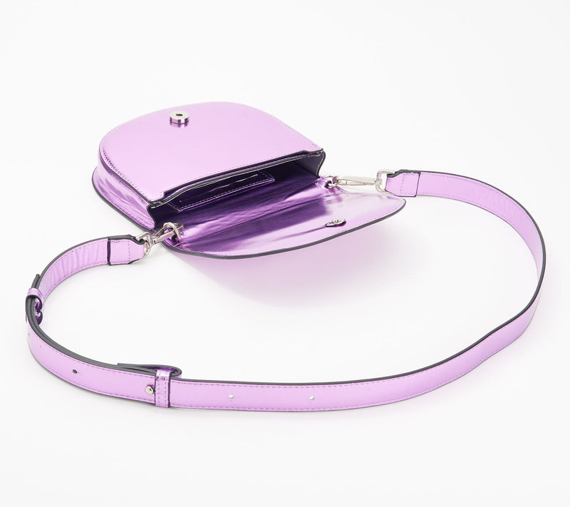 Think Royln Faux Leather Crossbody - Sutton Saddle Bag — View 13