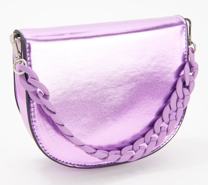 Think Royln Faux Leather Crossbody - Sutton Saddle Bag — View 12