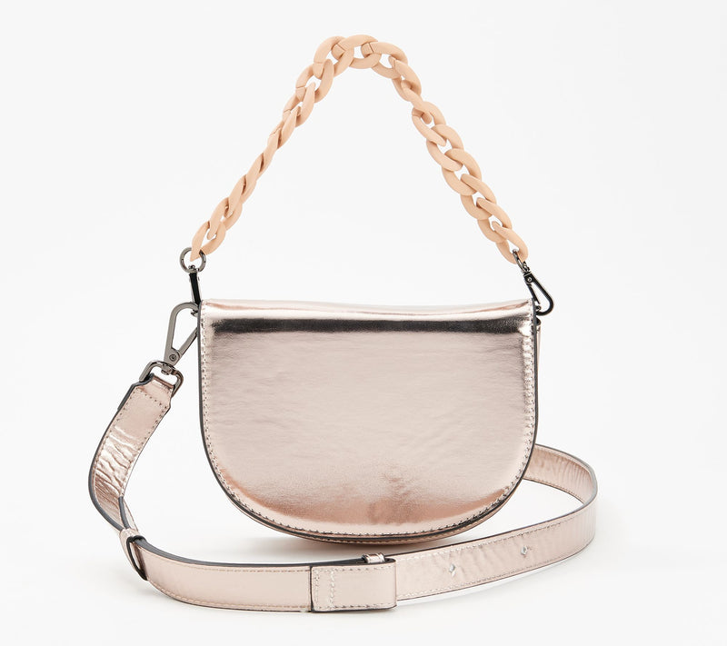 Think Royln Faux Leather Crossbody - Sutton Saddle Bag — View 9