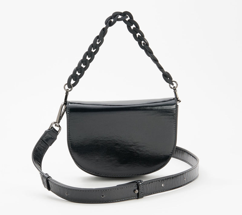 Think Royln Faux Leather Crossbody - Sutton Saddle Bag — View 11