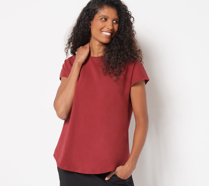 Form & Line by Universal Standard Knit Short Sleeve Tee — View 9
