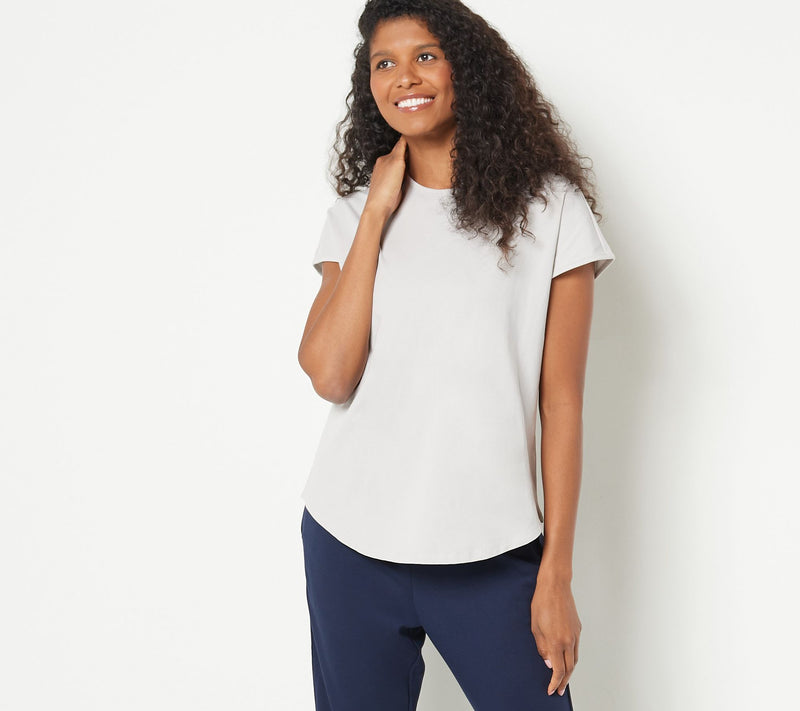 Form & Line by Universal Standard Knit Short Sleeve Tee — View 5