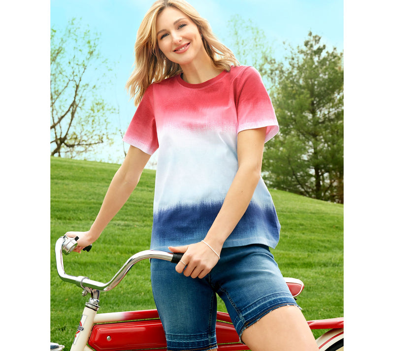 Denim & Co. Pack of 2 Perfect Jersey Americana Tops — View 8
