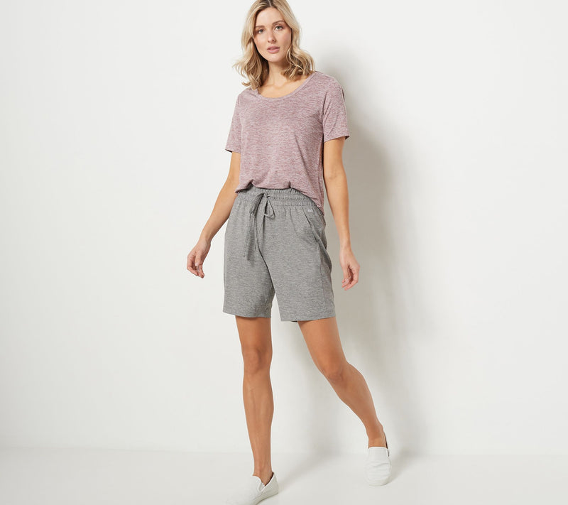 zuda Petite Z-Cool Shorts with Pockets — View 13