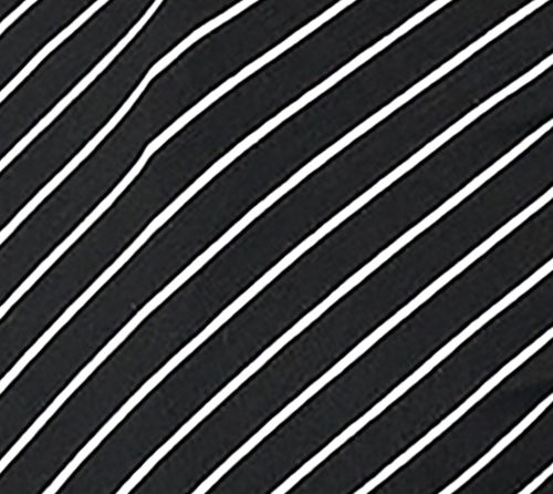 Truth + Style Stripe Jersey Asymmetrical Gather Detail Top — View 6