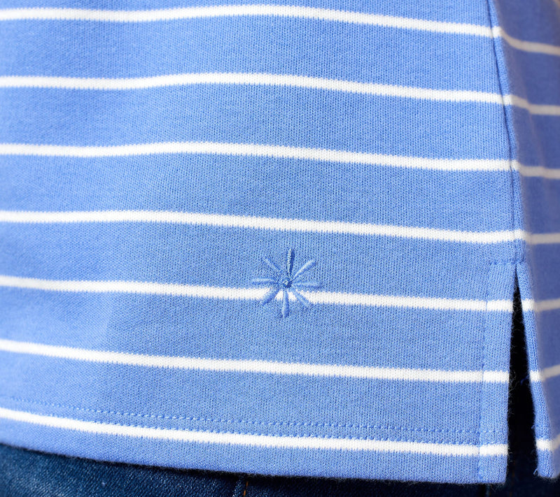 Isaac Mizrahi Live! Essentials Yarn Dye Stripe Crewneck Top — View 14