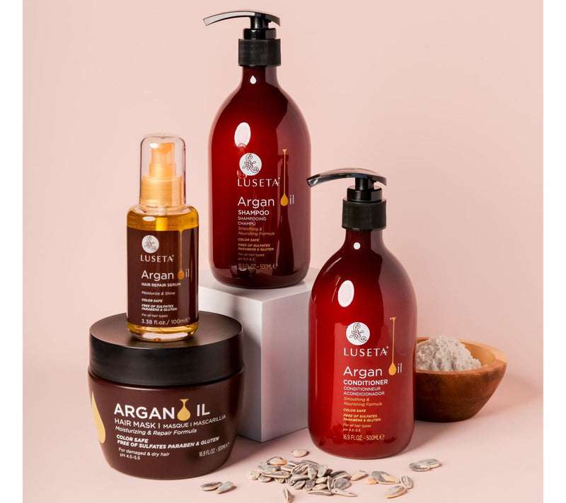 Luseta Argan Oil 4-Piece Hair Care Collection — View 2
