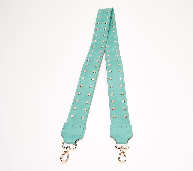 AHDORNED Faux Leather Studded Crossbody Strap — View 8