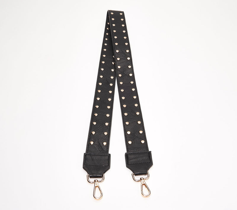 AHDORNED Faux Leather Studded Crossbody Strap — View 9