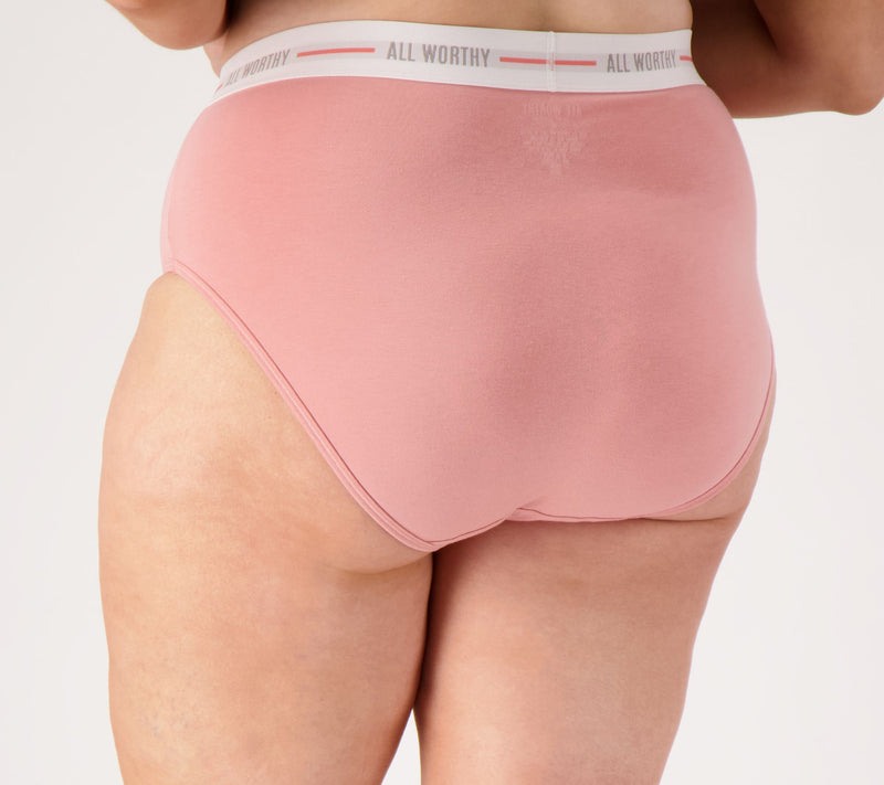 All Worthy Set of 3 Cotton Brief Panties — Main view