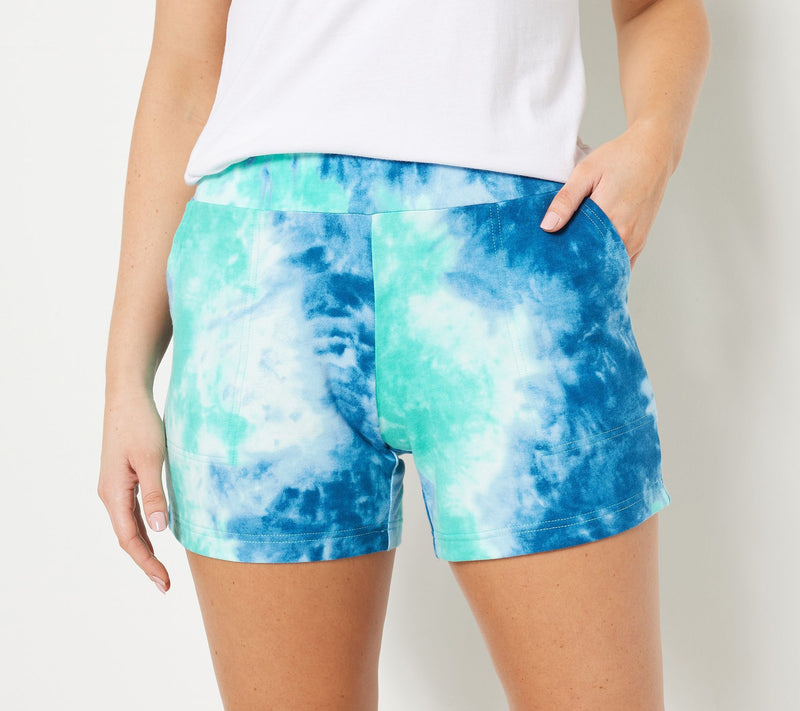 Belle Beach by Kim Gravel French Terry Seaside 5" Shorts — Main view