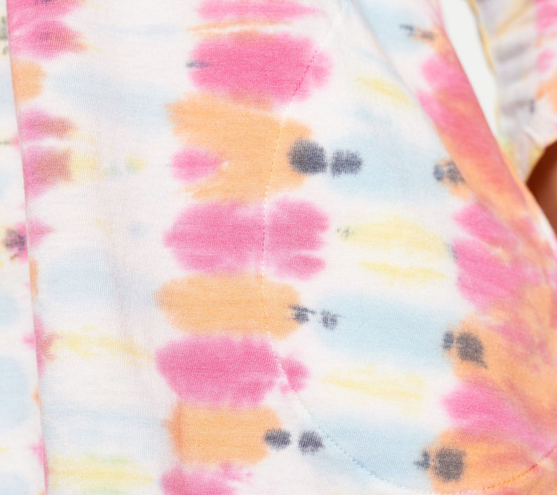 LOGO by Lori Goldstein Tie-Dye Cotton Modal 3/4 Sleeve Top — View 5