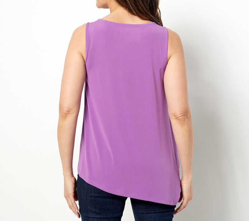 Susan Graver Modern Essentials Regular Liquid Knit Tank — View 16