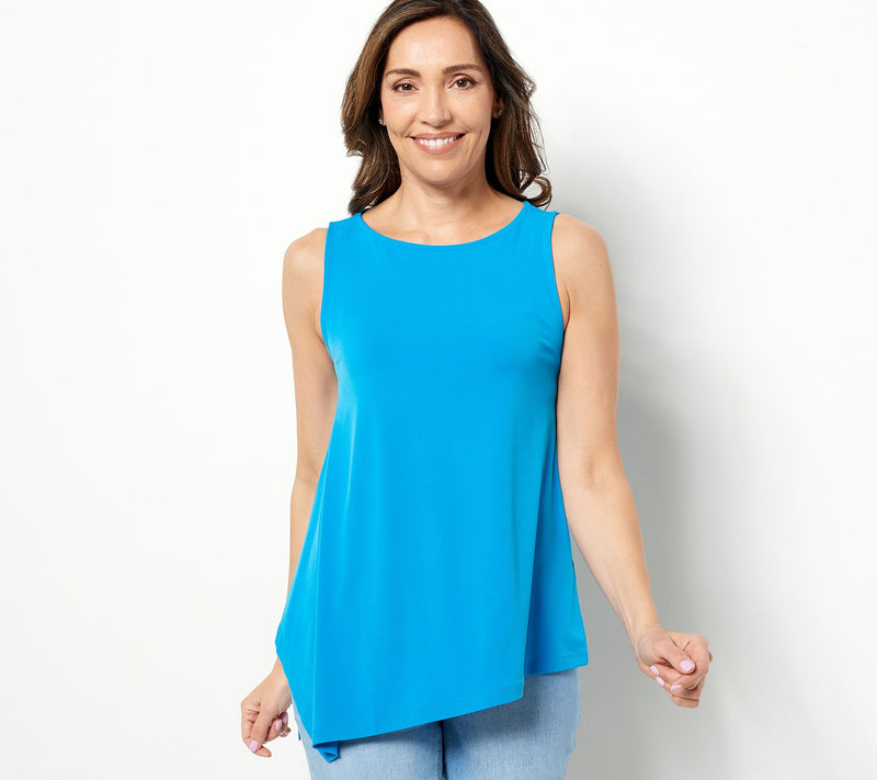 Susan Graver Modern Essentials Regular Liquid Knit Tank — View 7