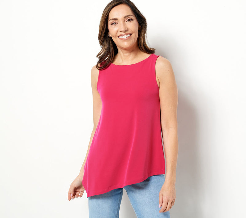 Susan Graver Modern Essentials Regular Liquid Knit Tank — View 11