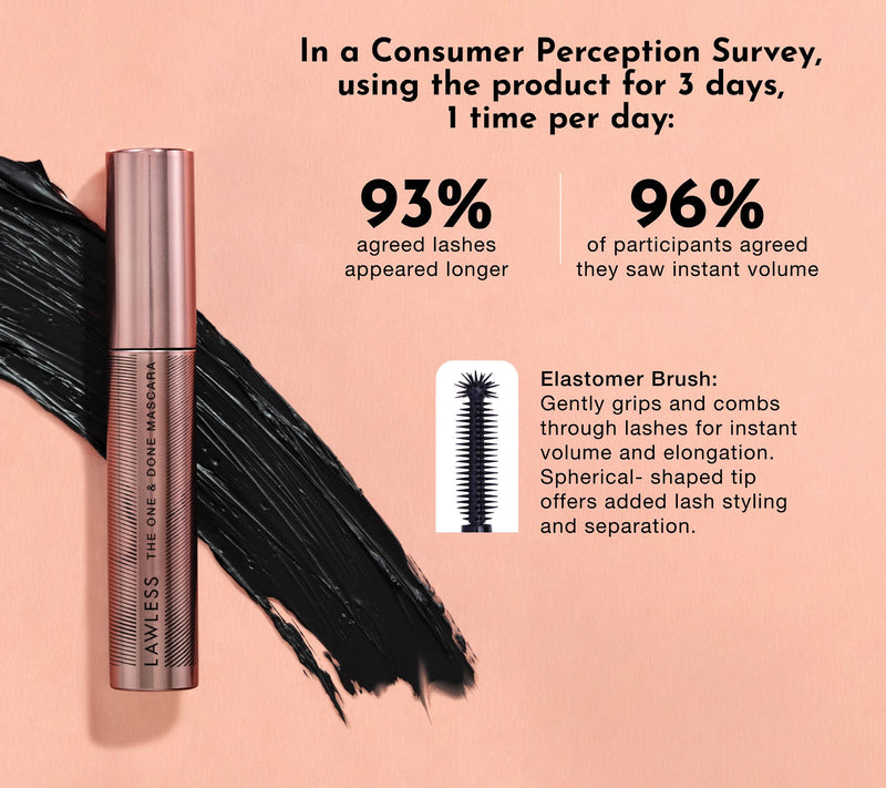Lawless One & Done Mascara & Bioglitter Eyeshadow — View 7
