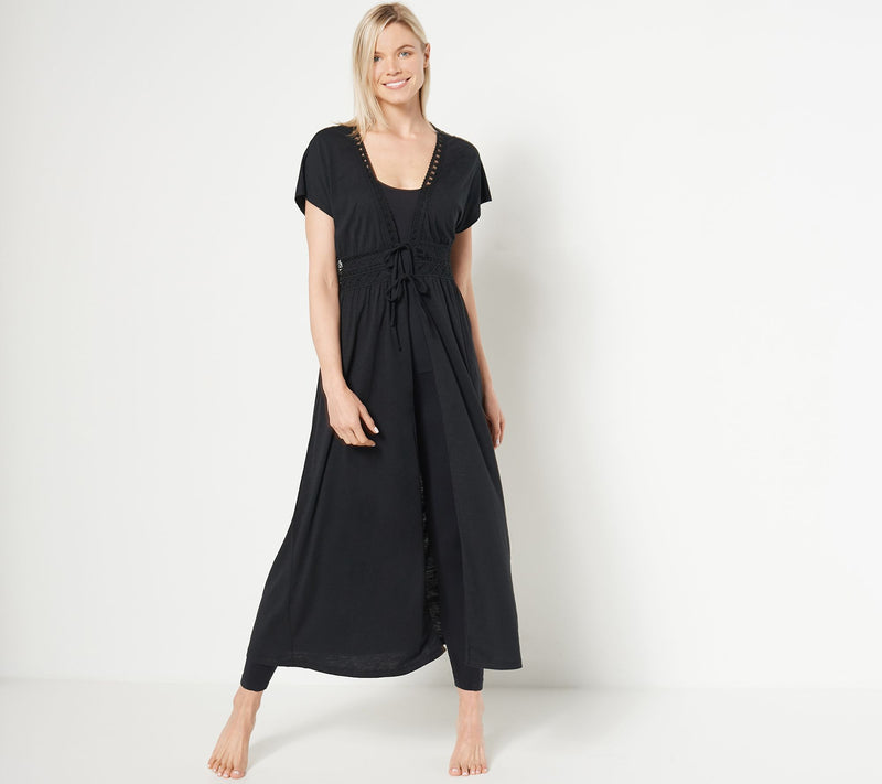 Belle Beach by Kim Gravel Petite Slub Knit Cover Up — View 7