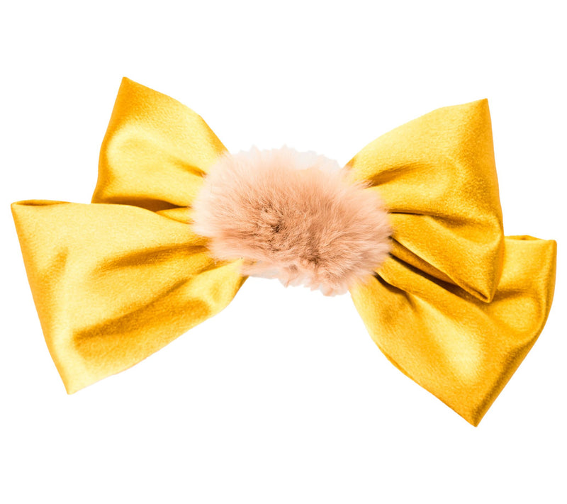 Violet & Brooks Statement Pom-Pom Satin Barrett e - Blair — View 10