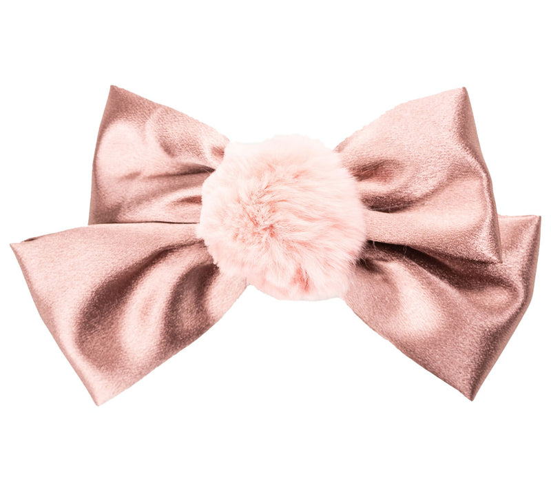 Violet & Brooks Statement Pom-Pom Satin Barrett e - Blair — View 8